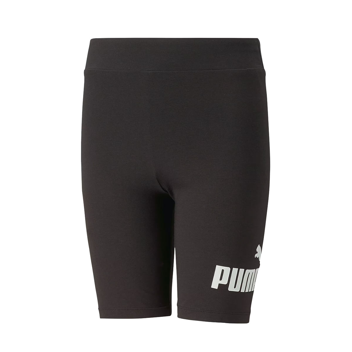 Puma Shorts PUMA-C-673497-01 JUV ESS+ LOGO Puma Black Algodao -3-
